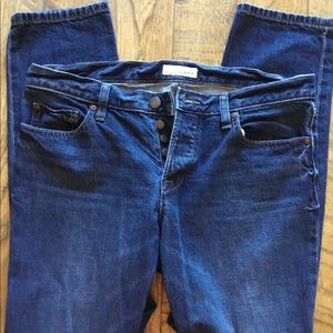 Loft Button Fly jeans
